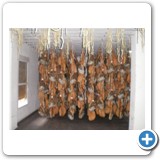 Ageing hams de Trevelez